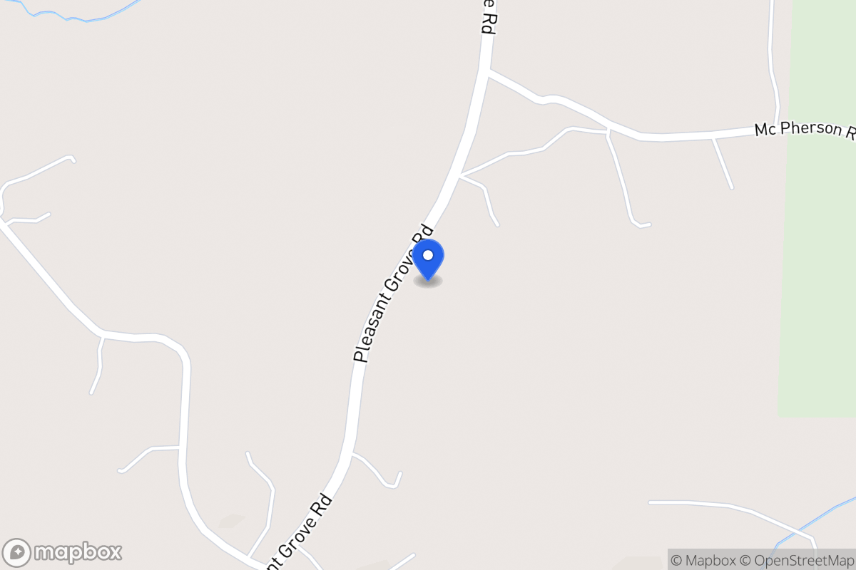 Map of 2694 Pleasant Grove Church Rd