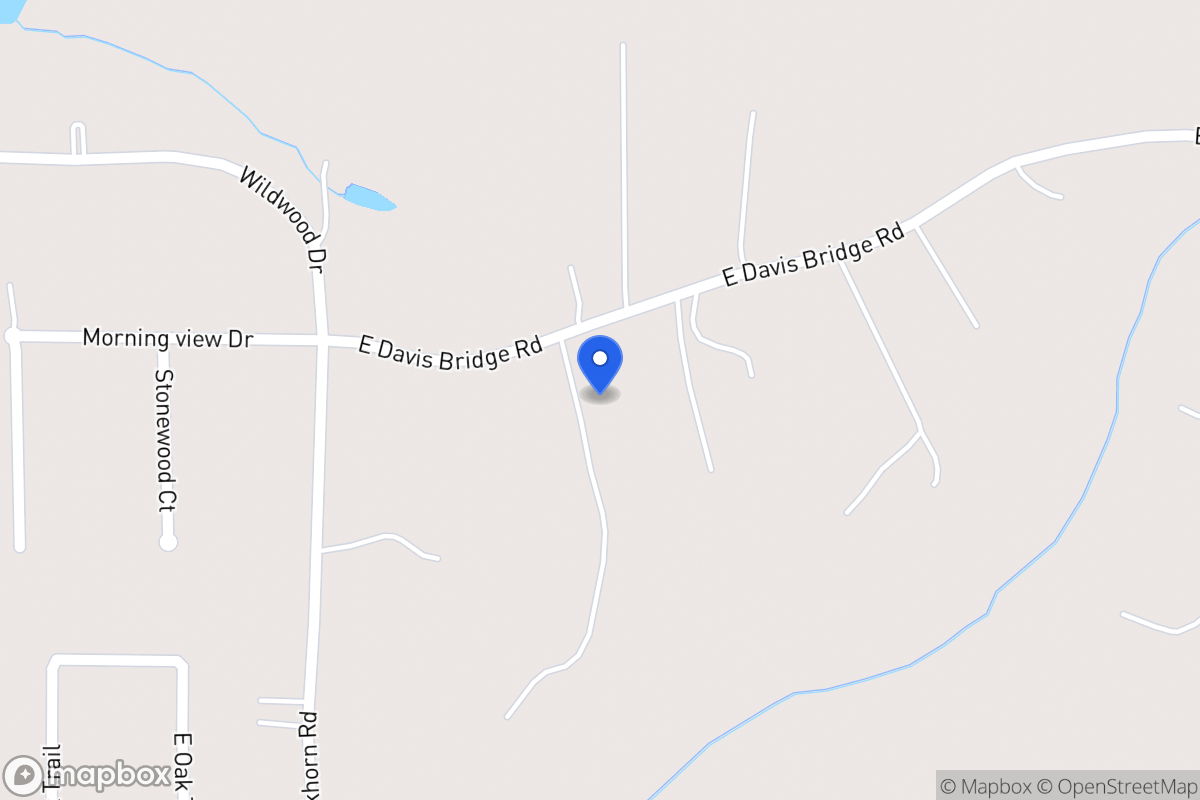Map of 370 E Davis Bridge Rd
