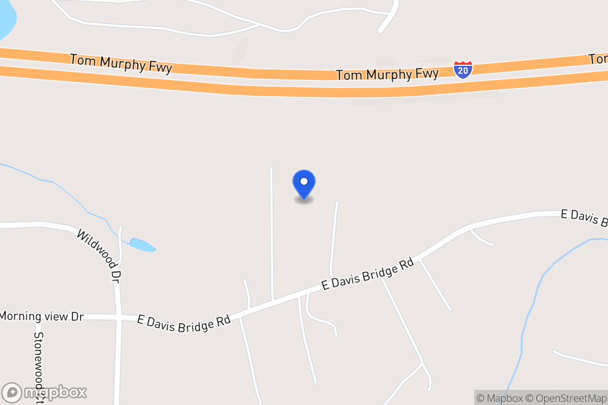 Map of 301 E Davis Bridge Rd