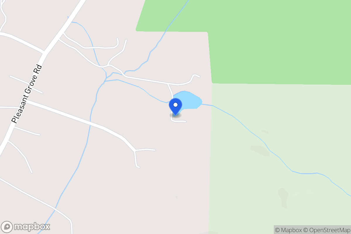 Map of 2282 Pleasant Grove Church Rd