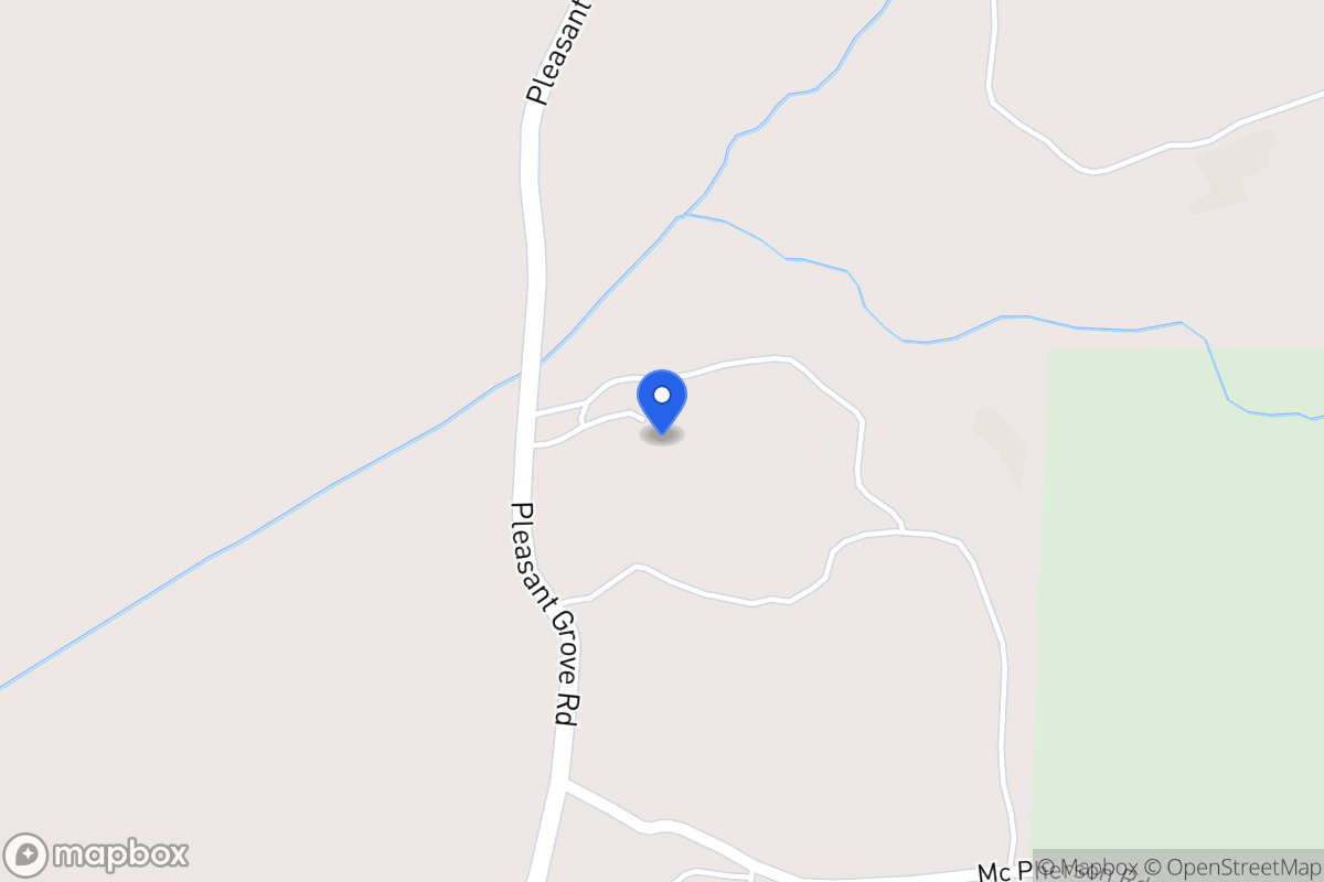 Map of 2600 Pleasant Grove Church Rd