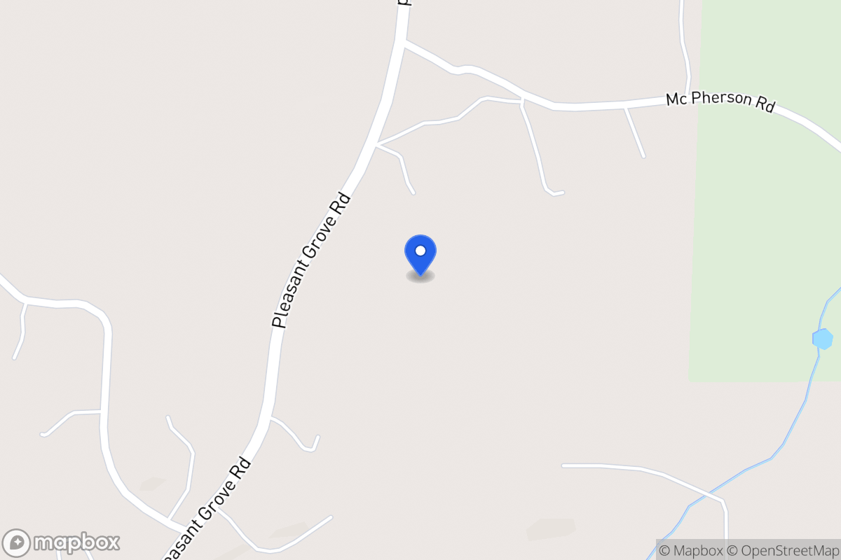 Map of 2672 Pleasant Grove Church Rd