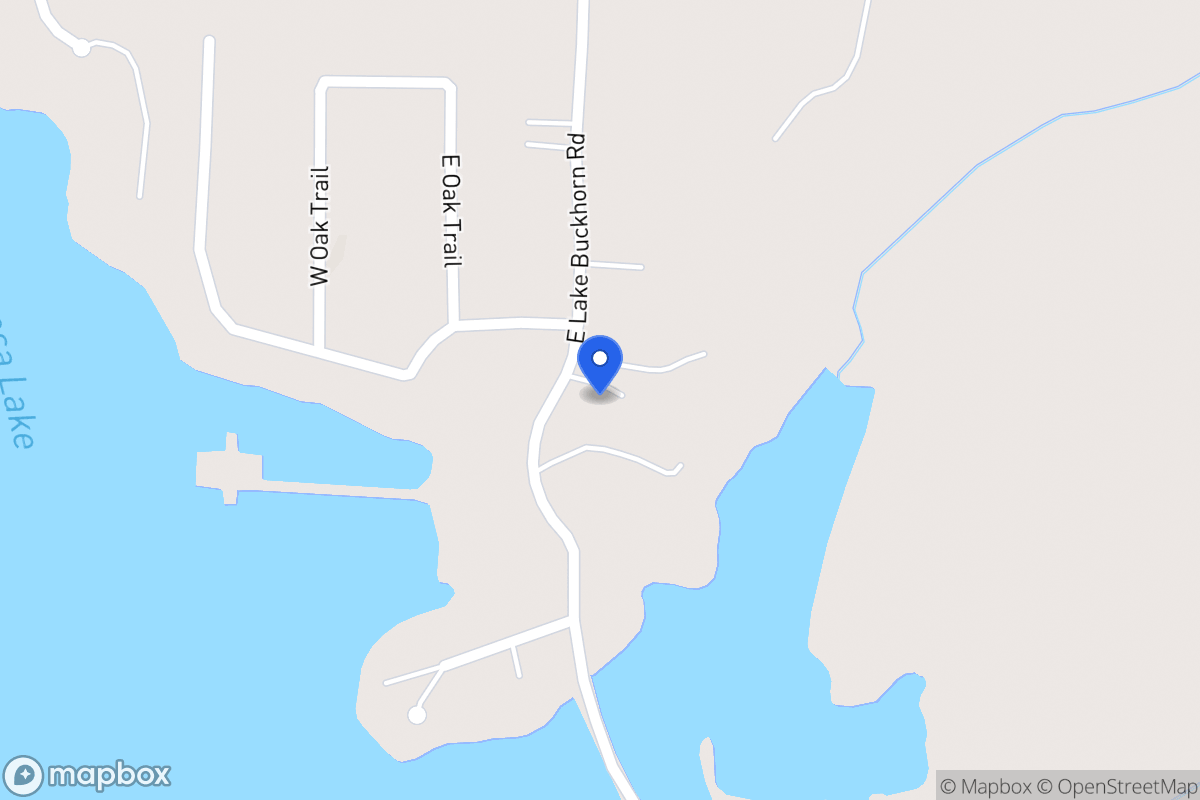 Map of 509 E Lake Buckhorn Rd