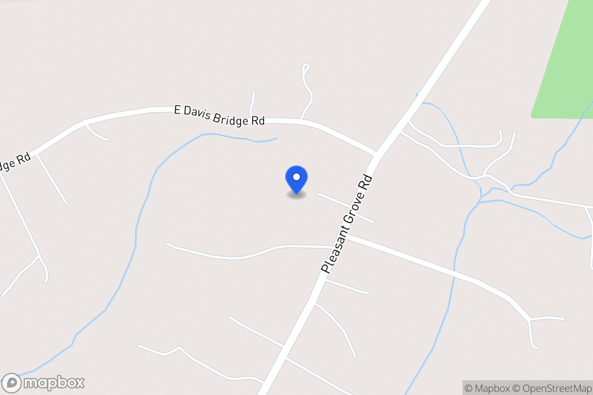 Map of 2345 Pleasant Grove Church Rd