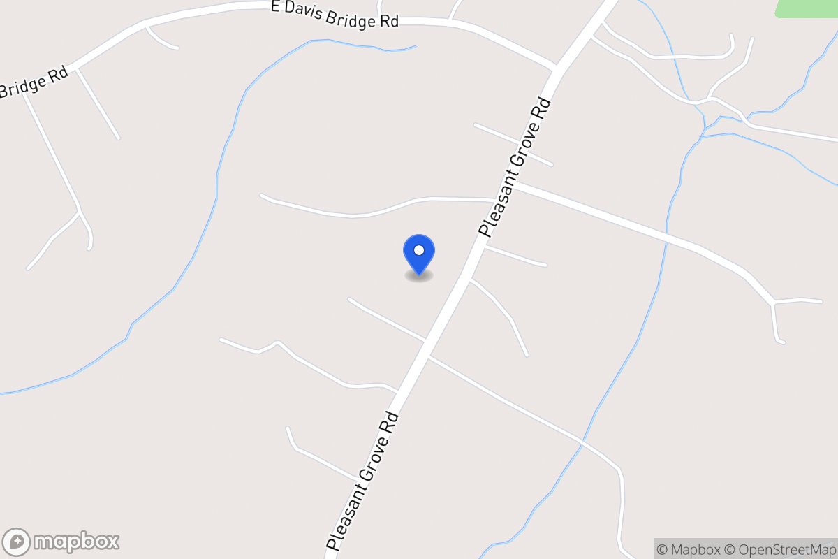 Map of 2397 Pleasant Grove Rd