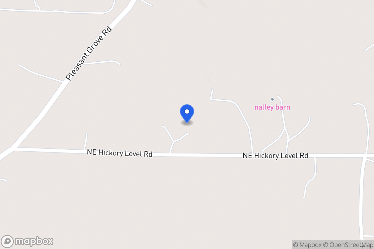 Map of 2817 Hickory Level Rd