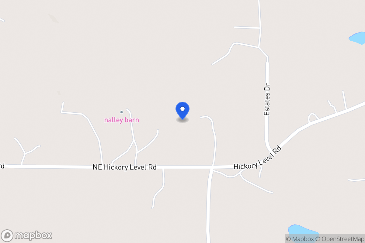 Map of 2601 Hickory Level Rd