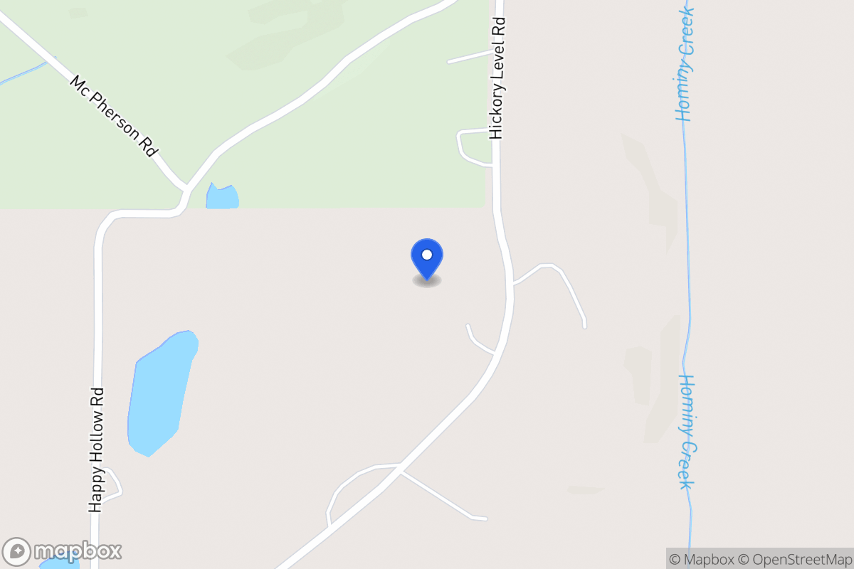 Map of 2245 Hickory Level Rd