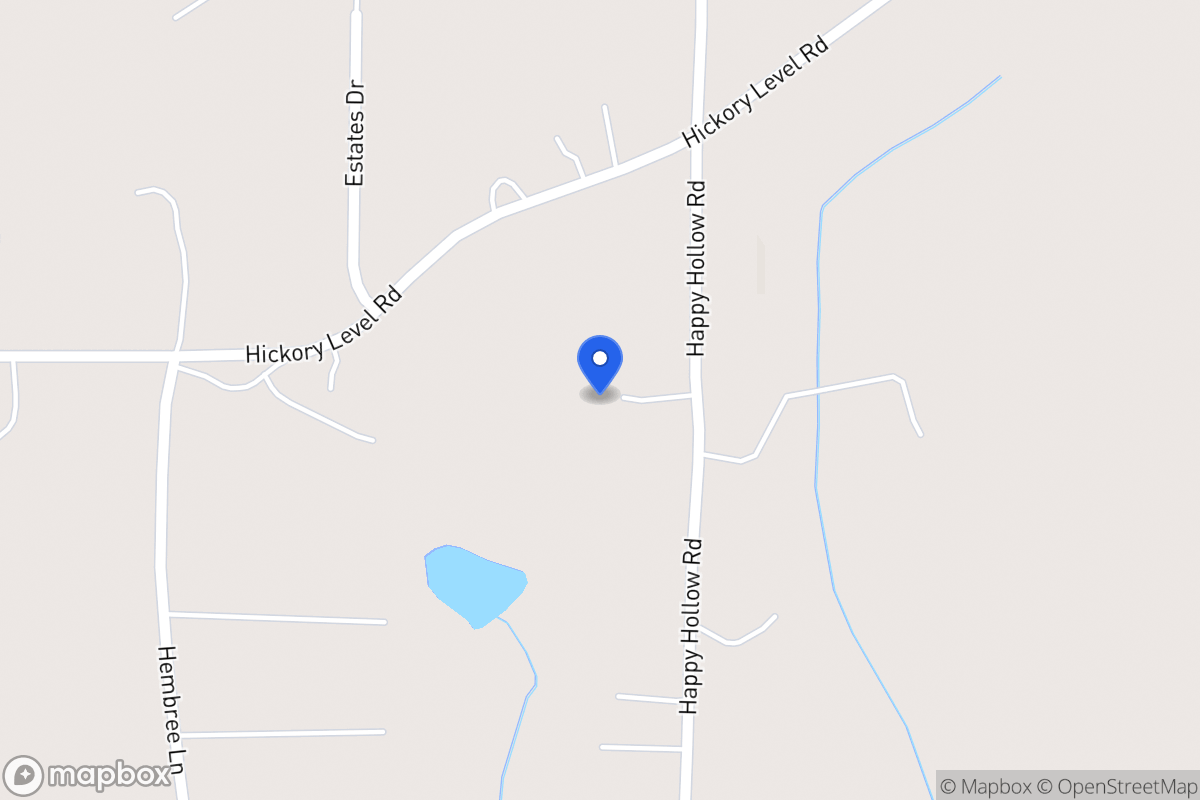 Map of 292 Happy Hollow Rd