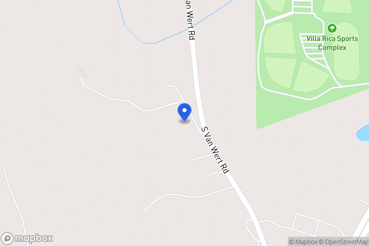 Map of 3015 S Van Wert Rd