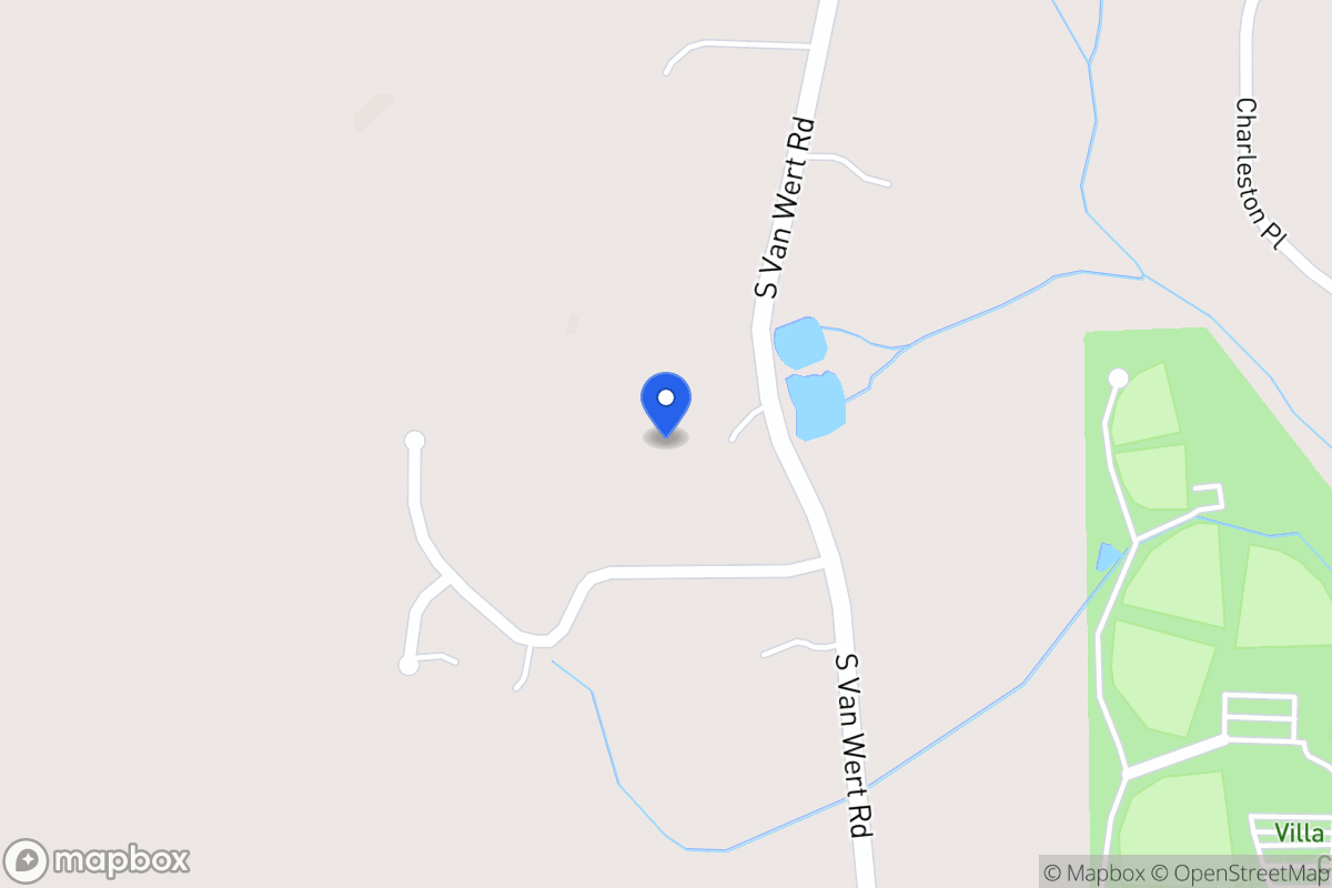 Map of 2803 S Van Wert Rd