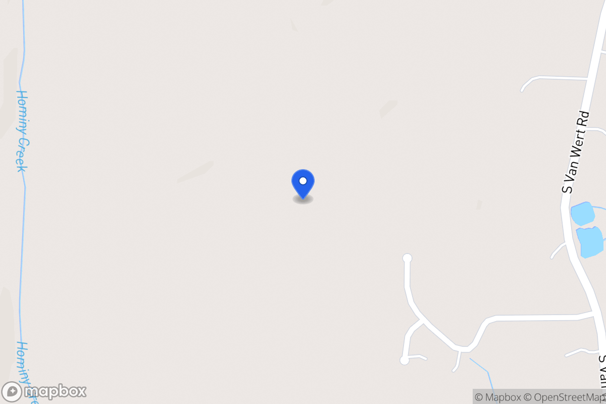 Map of 2765 S Van Wert Rd