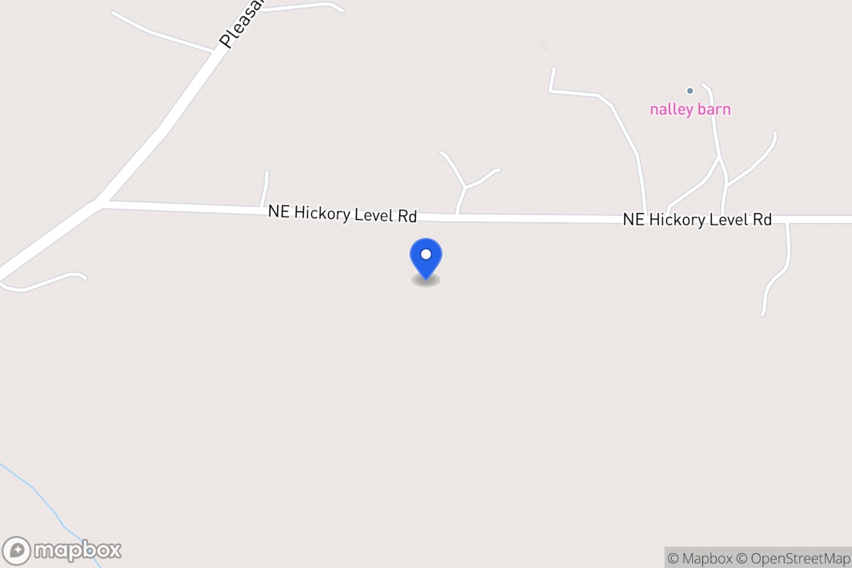 Map of 2835 Ne Hickory Level Rd