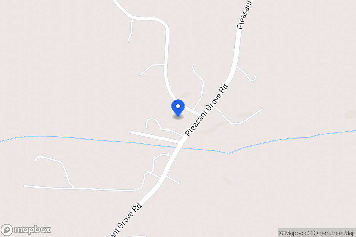 Map of 2727 Pleasant Grove Church Rd