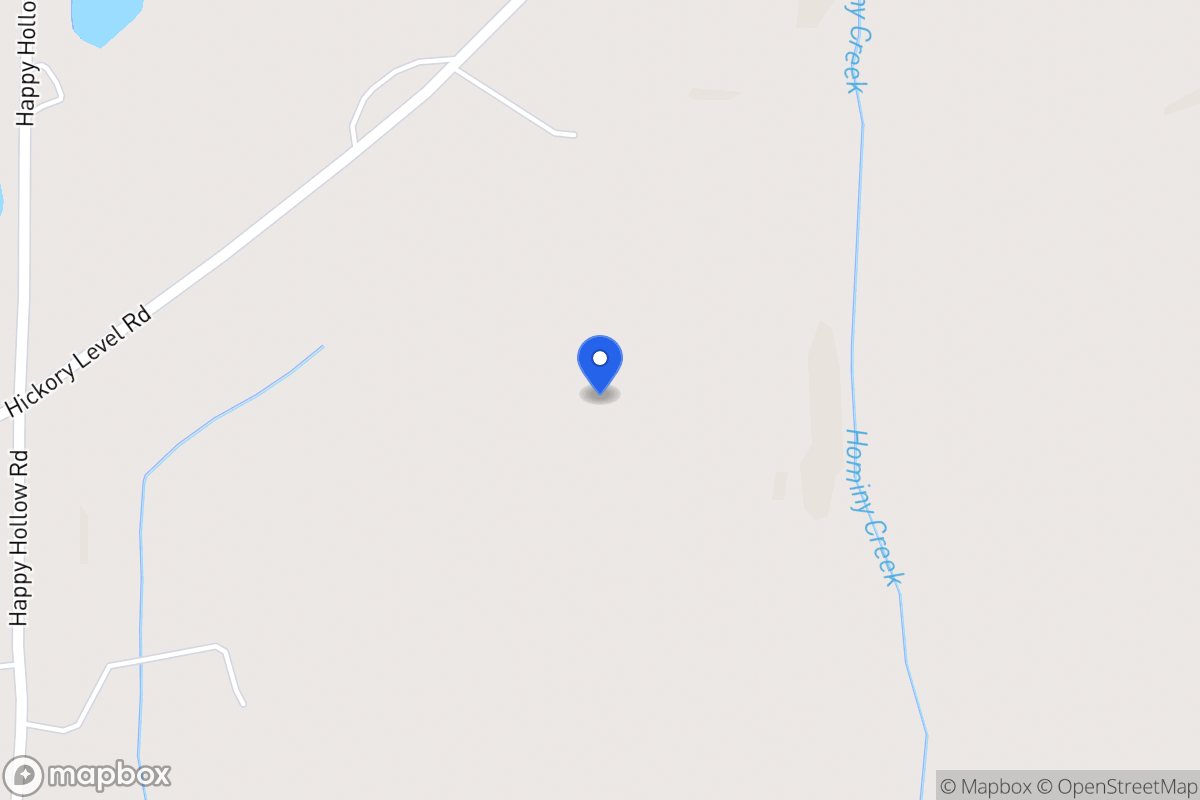 Map of 2360 Hickory Level Rd