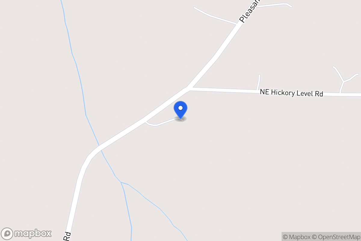 Map of 3006 Ne Hickory Level Rd