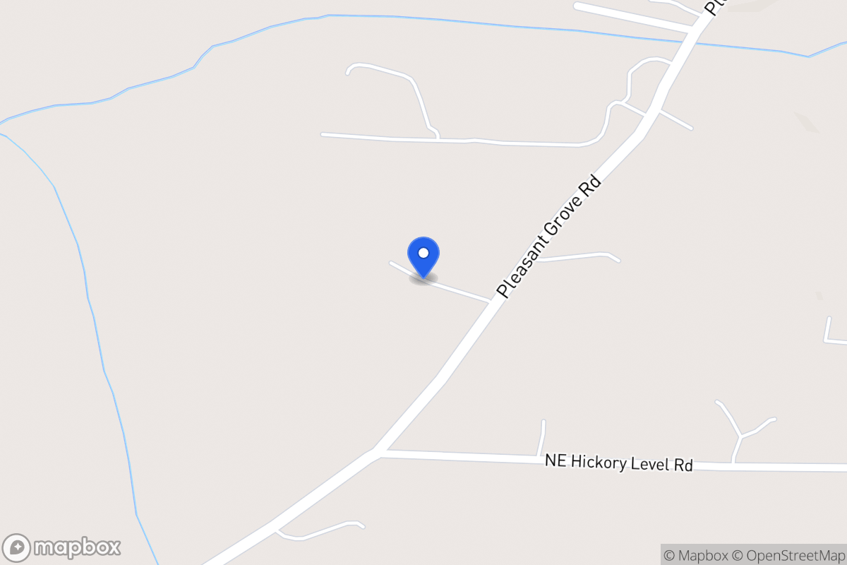 Map of 2925 Pleasant Grove Church Rd