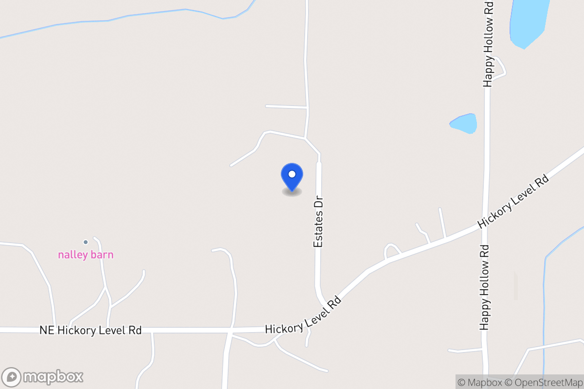 Map of 58 Estates Dr