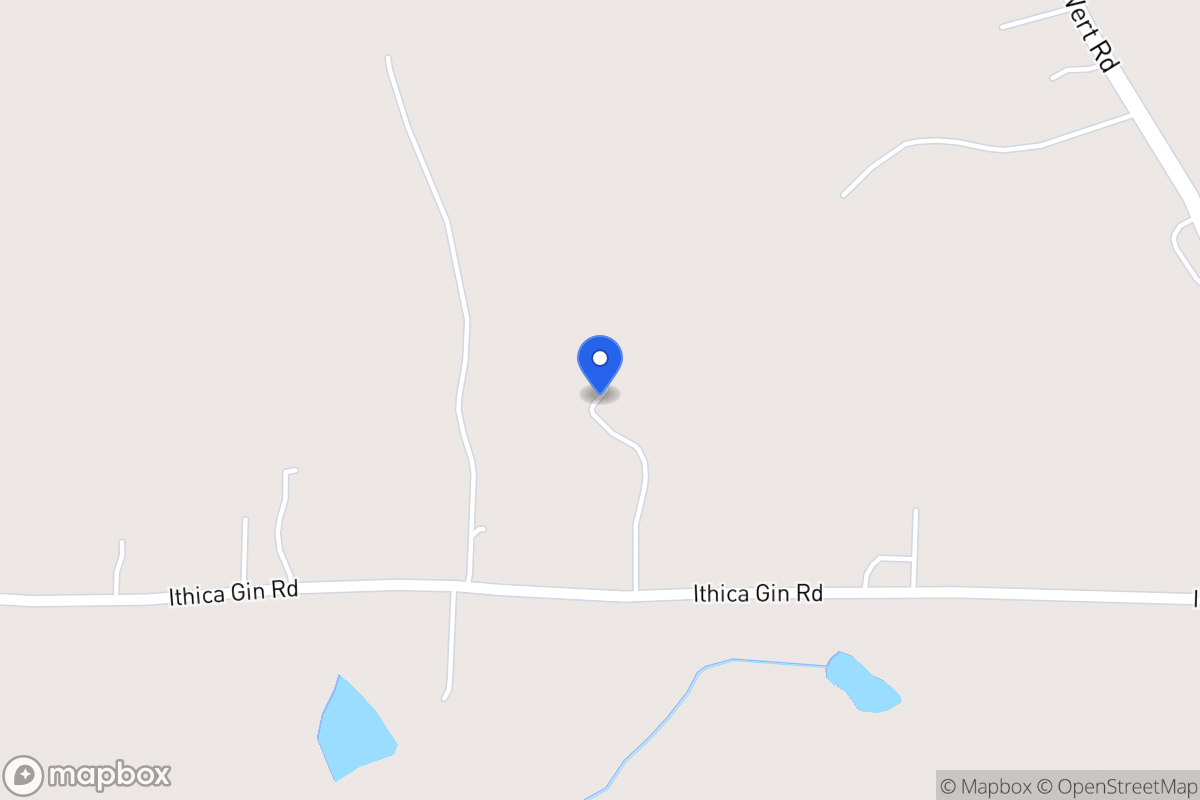 Map of 233 Ithica Gin Rd