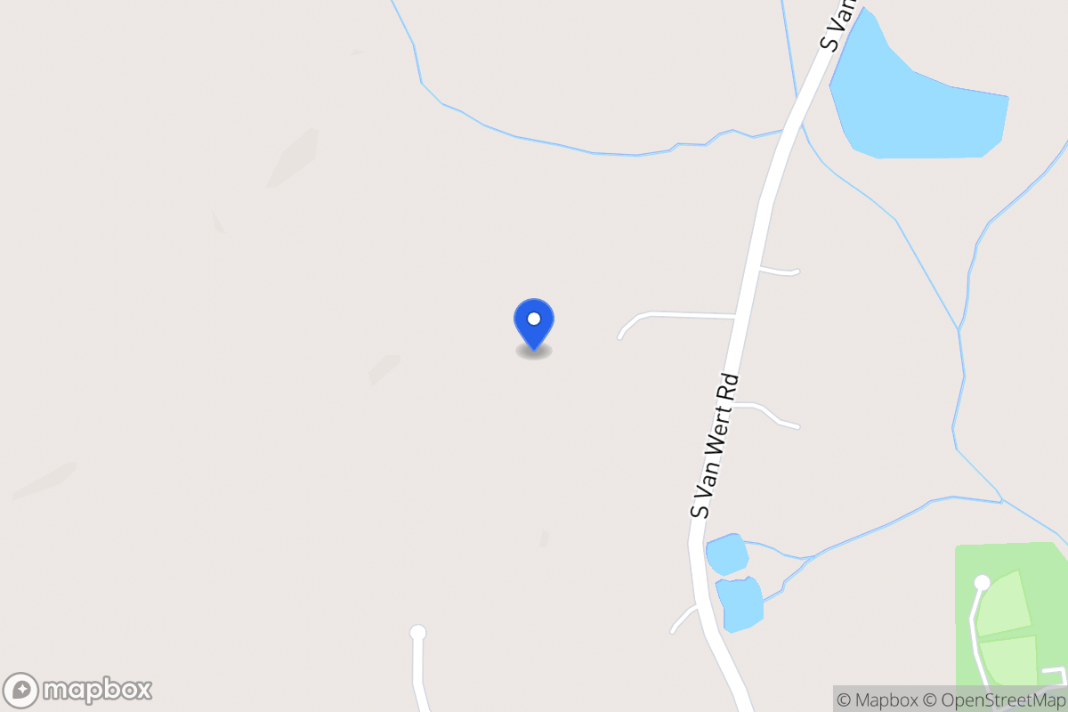 Map of 2701 S Van Wert Rd