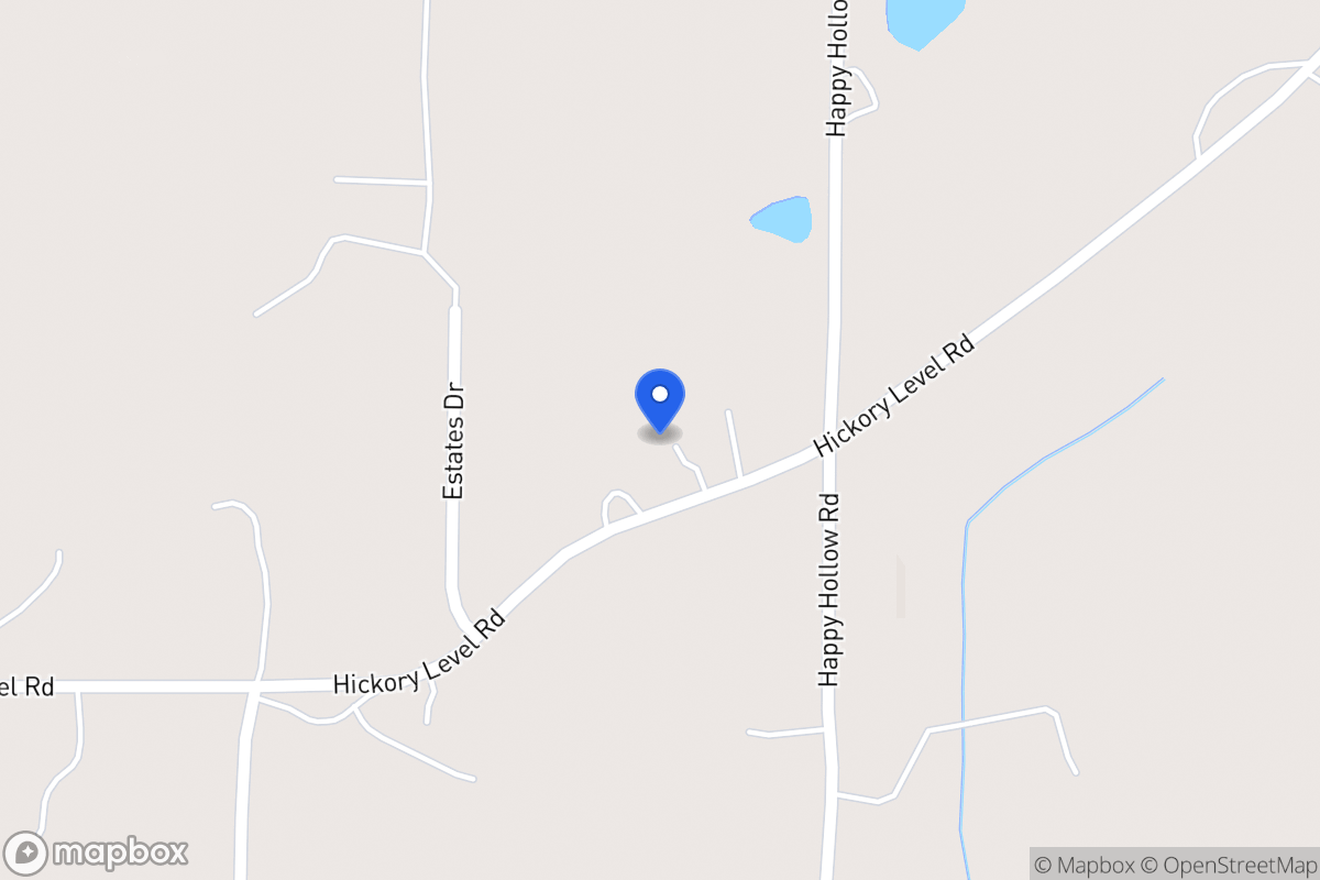 Map of 2475 Hickory Level Rd