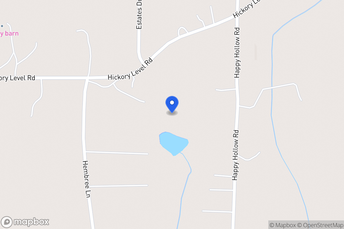 Map of Happy Hollow Rd
