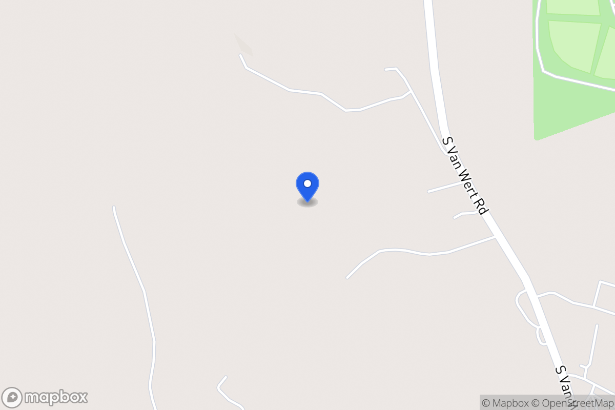 Map of 3037 S Van Wert Rd