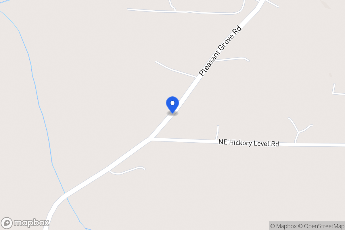Map of 2937 Pleasant Grove Church Rd