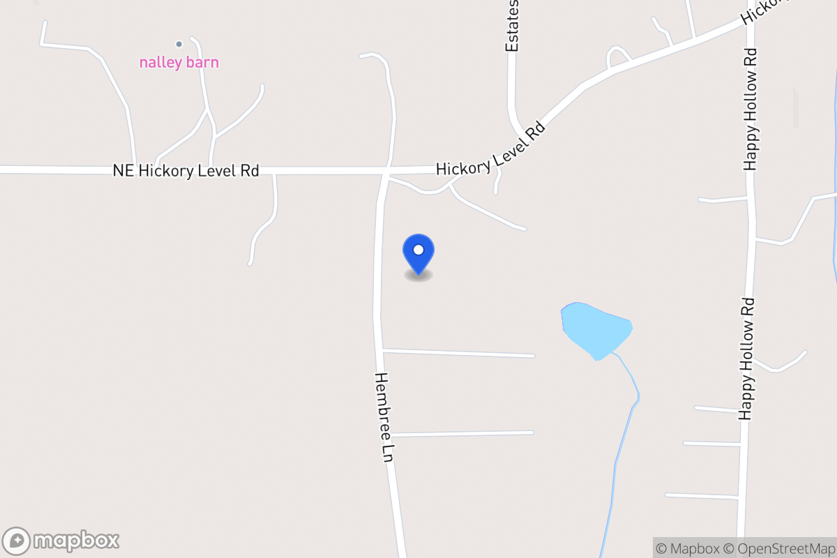 Map of 150 Hembree Ln