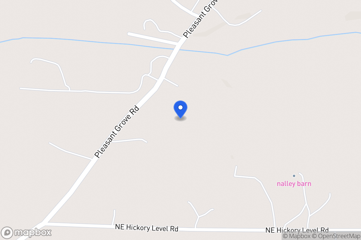 Map of 2800 Pleasant Grove Church Rd