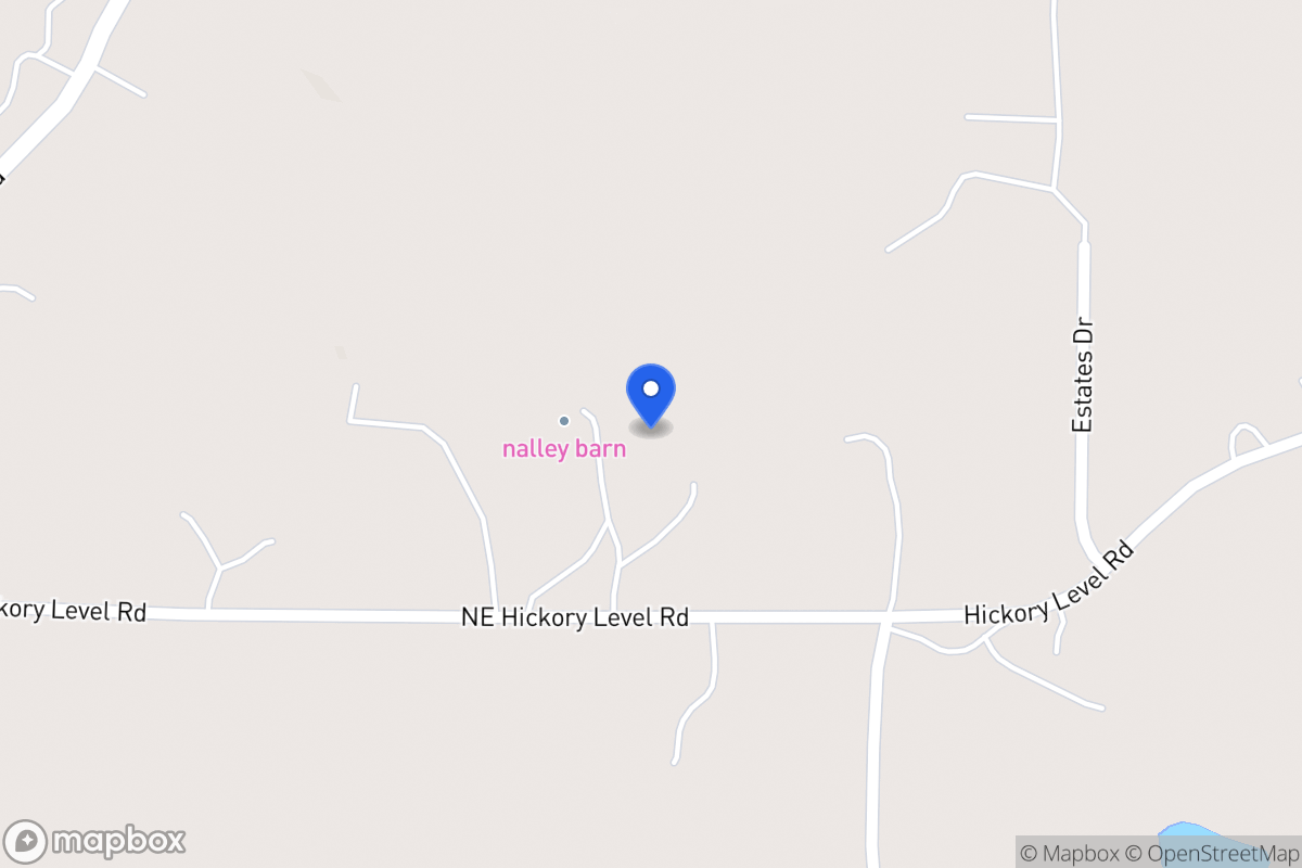 Map of 2715 Hickory Level Rd