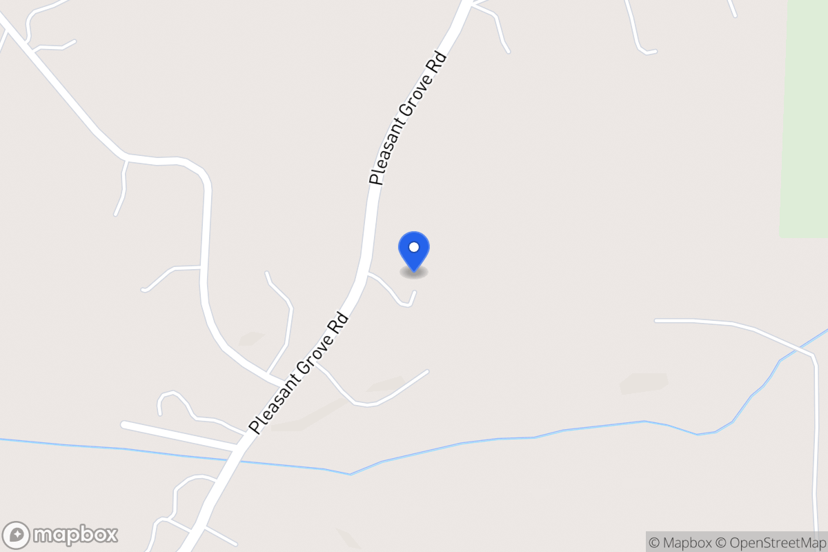 Map of 2718 Pleasant Grove Church Rd