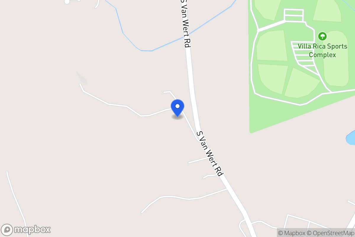 Map of 3005 S Van Wert Rd