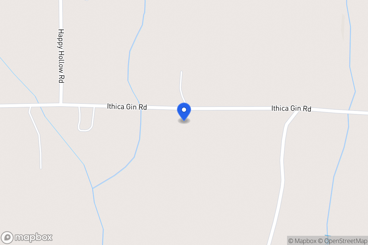 Map of 632 Ithica Gin Rd