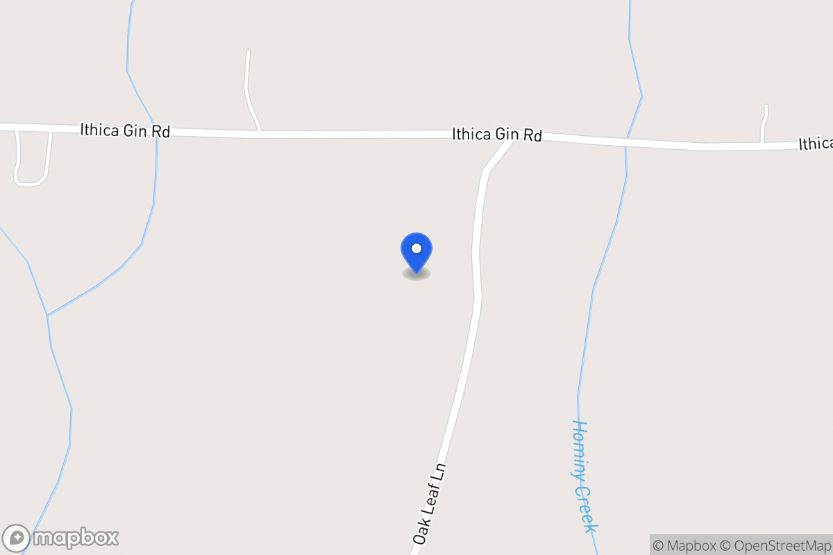 Map of 552 Ithica Gin Rd