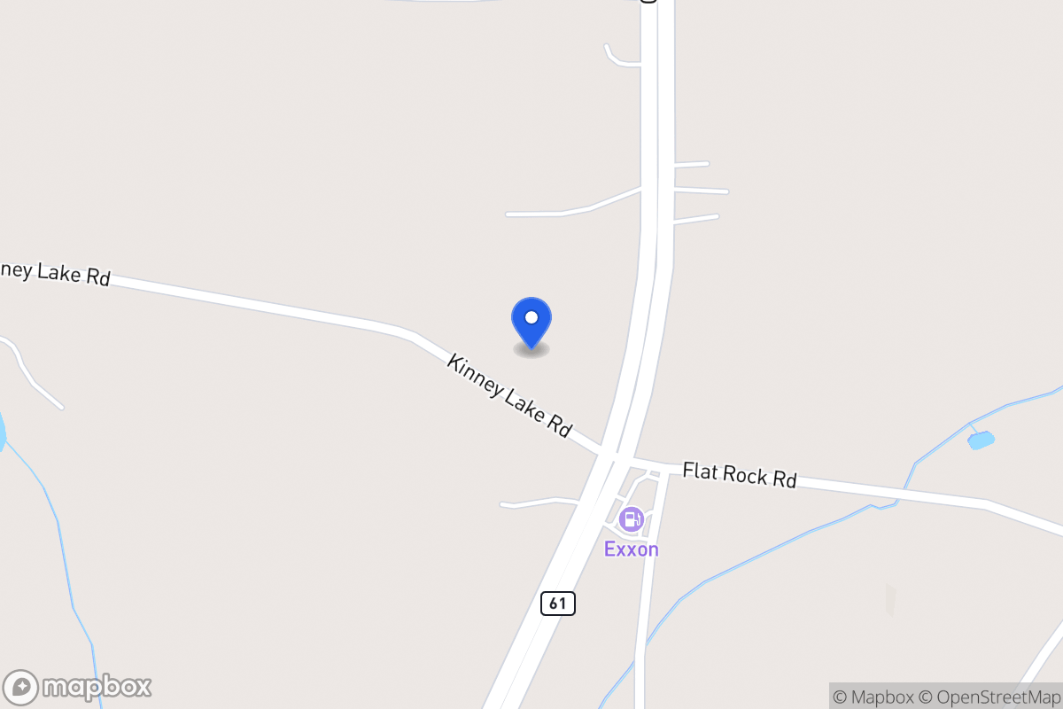 Map of 35 Kinney Lake Rd