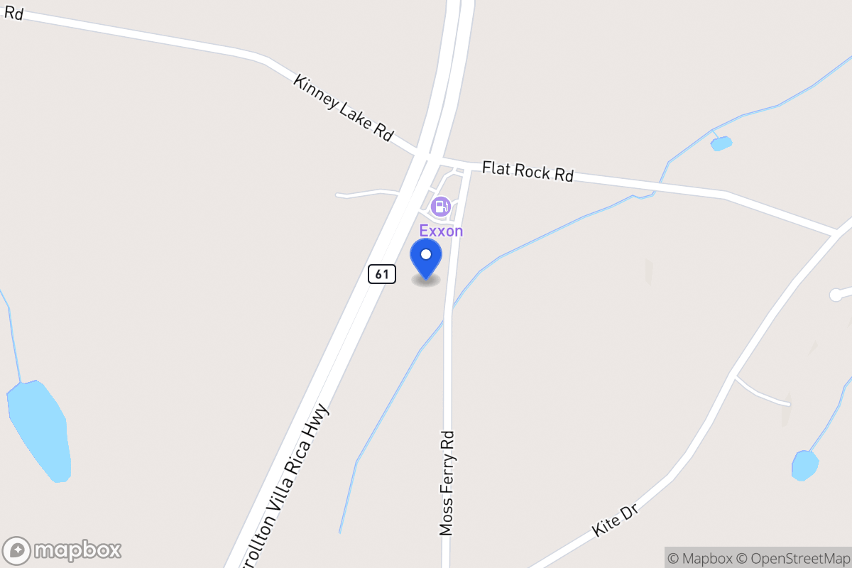 Map of 55 Moss Ferry Rd