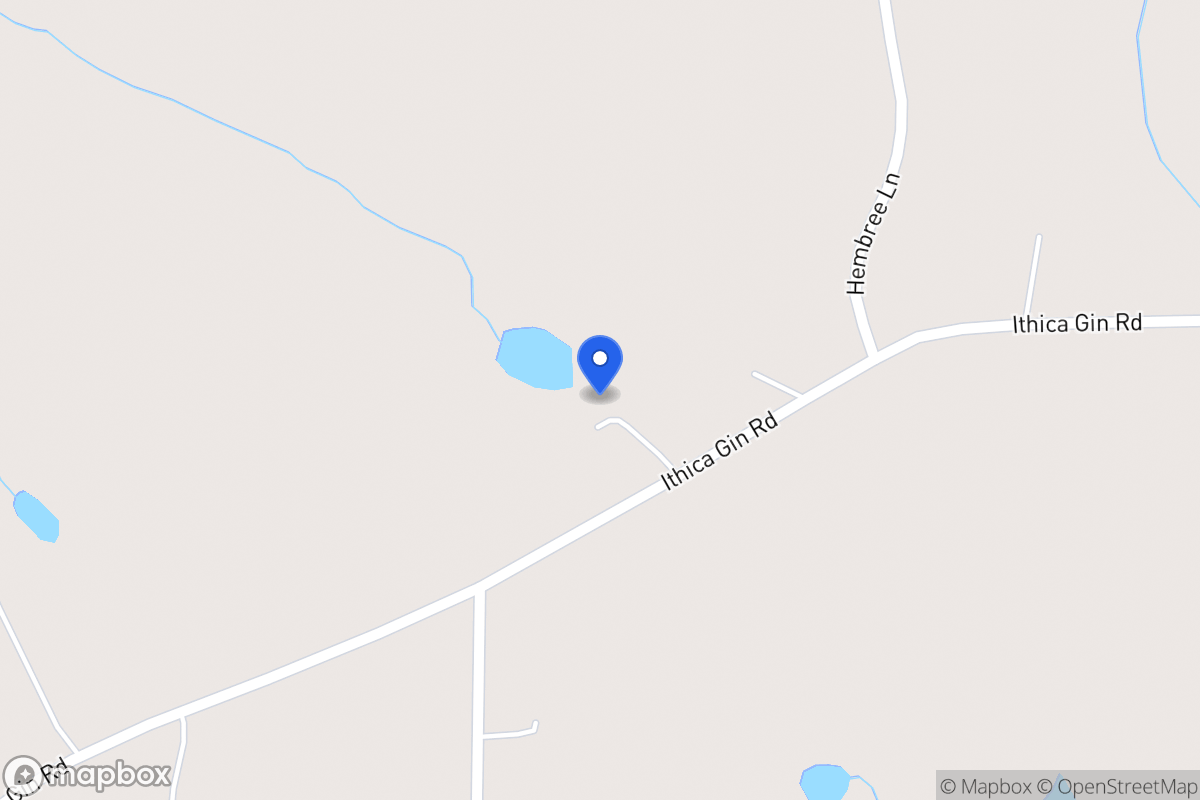 Map of 1013 Ithica Gin Rd