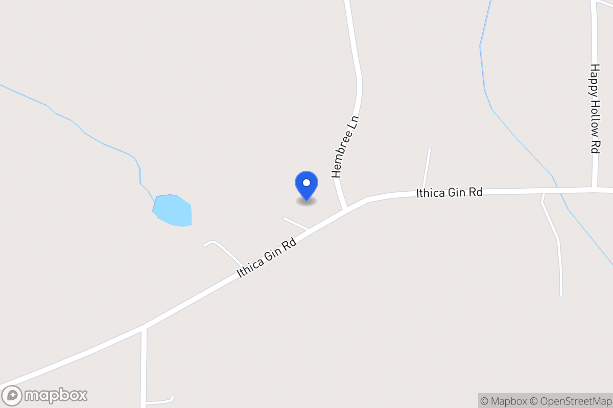 Map of 967 Ithica Gin Rd
