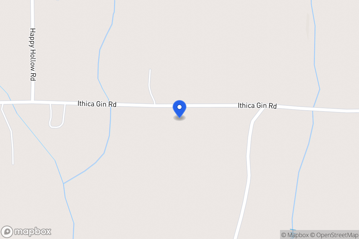 Map of 606 Ithica Gin Rd