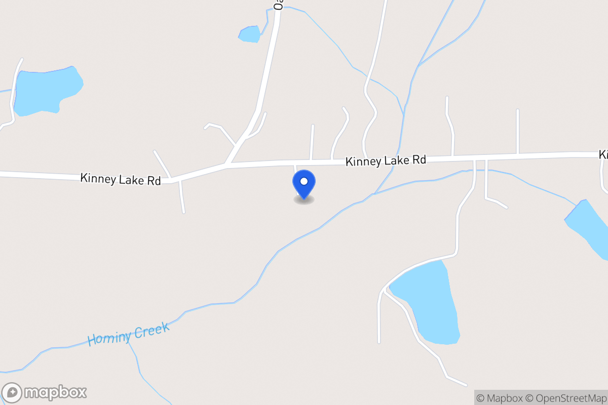 Map of 440 Kinney Lake Rd