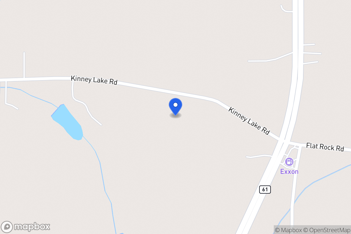 Map of 120 Kinney Lake Rd