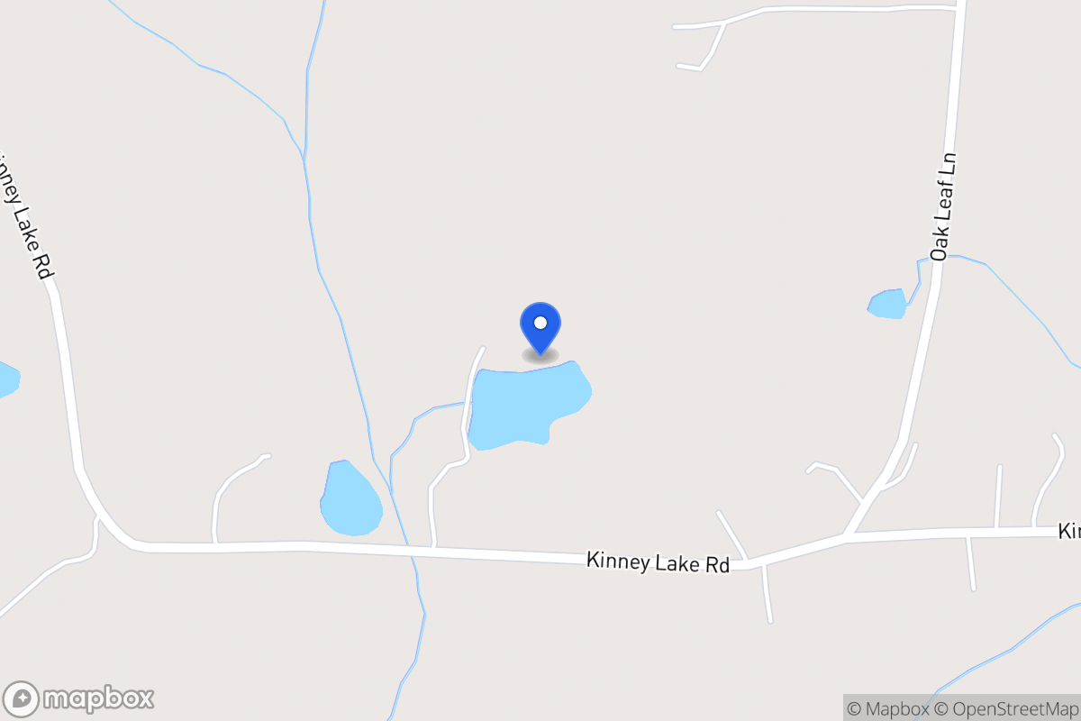 Map of 675 Kinney Lake Rd