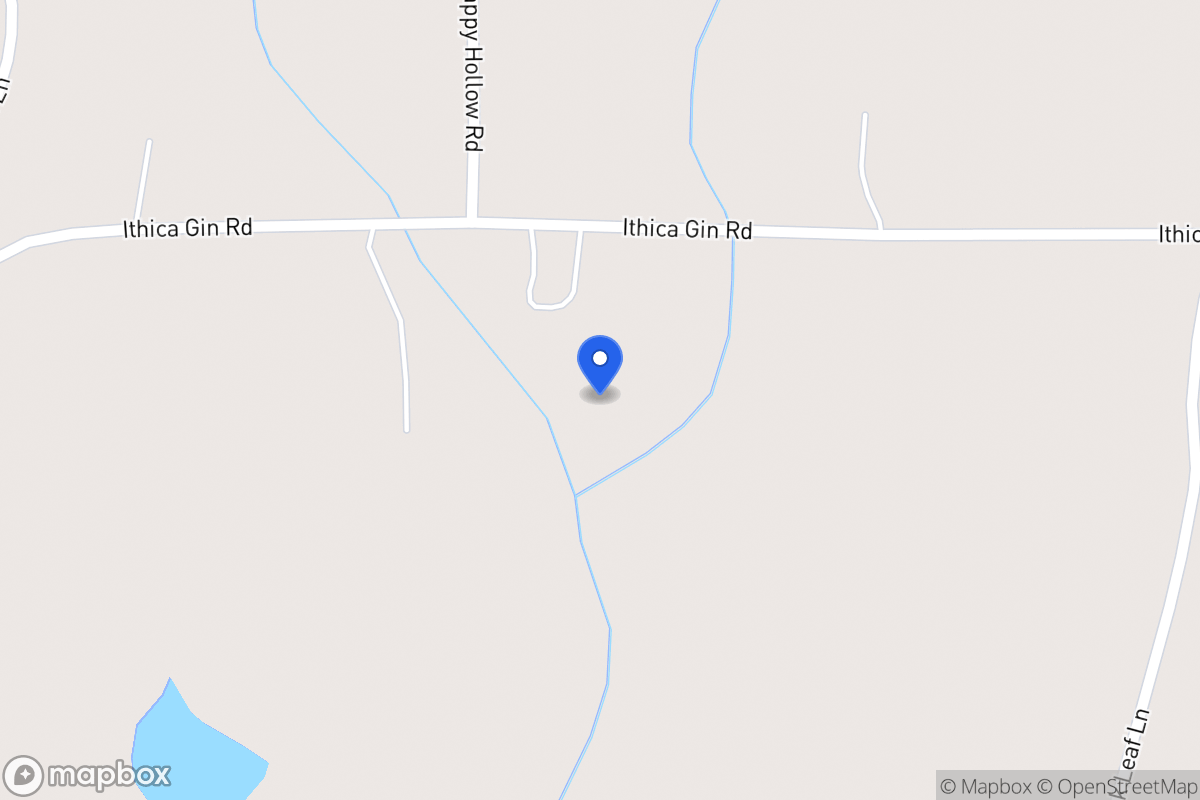 Map of 700 Ithica Gin Rd