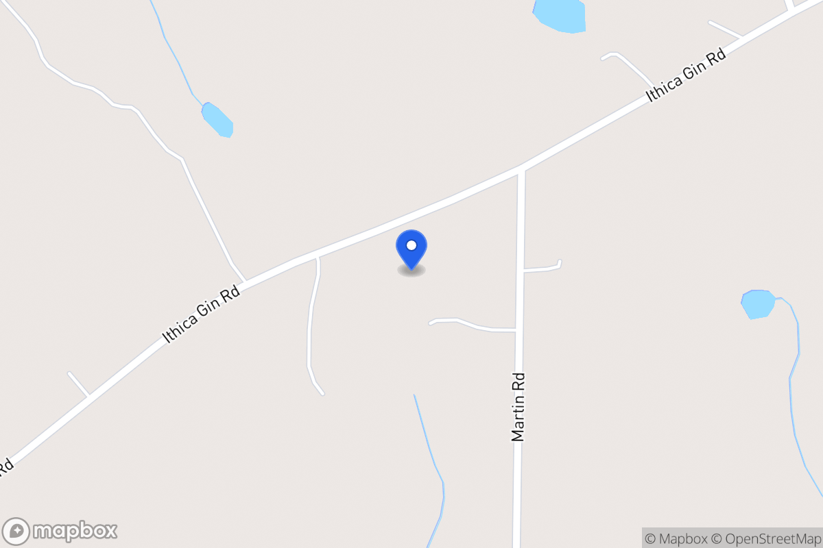 Map of 1044 Ithica Gin Rd
