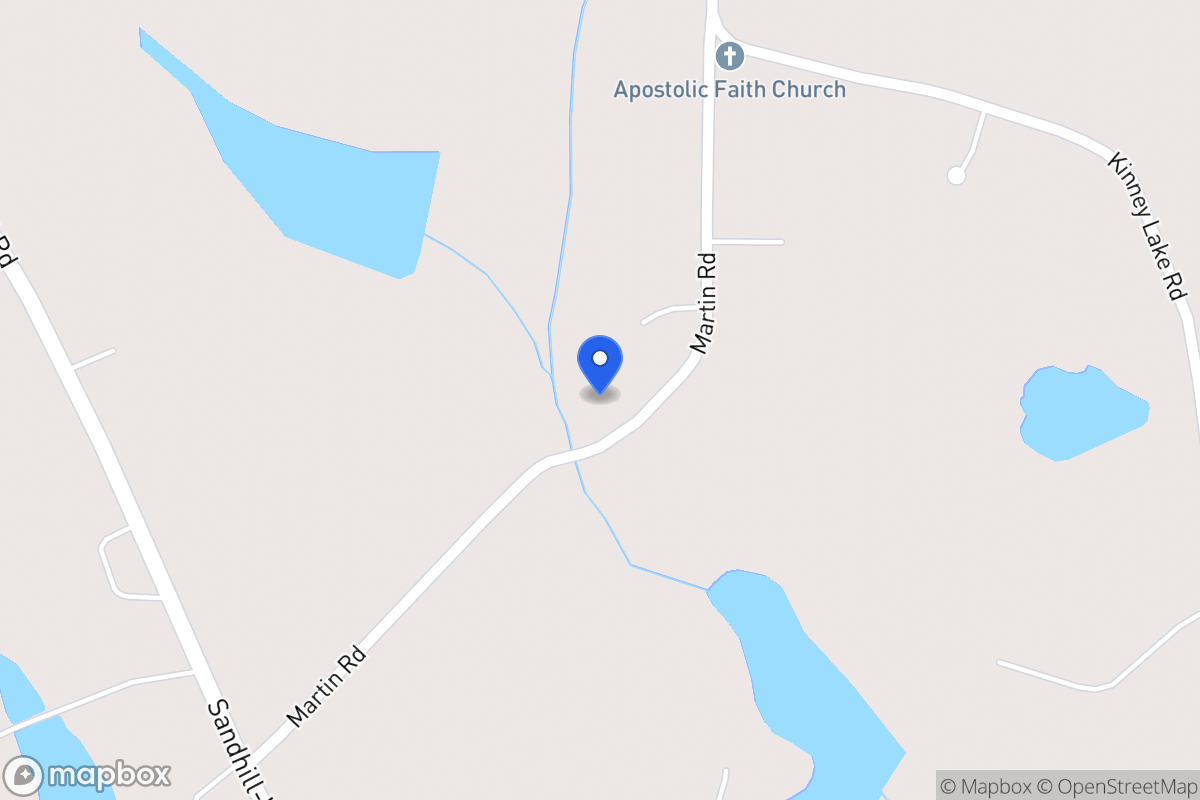 Map of 150 Martin Rd