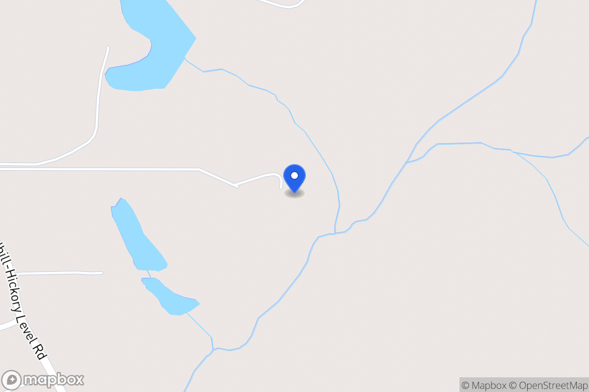 Map of 1155 Sandhill Hickory Level Rd