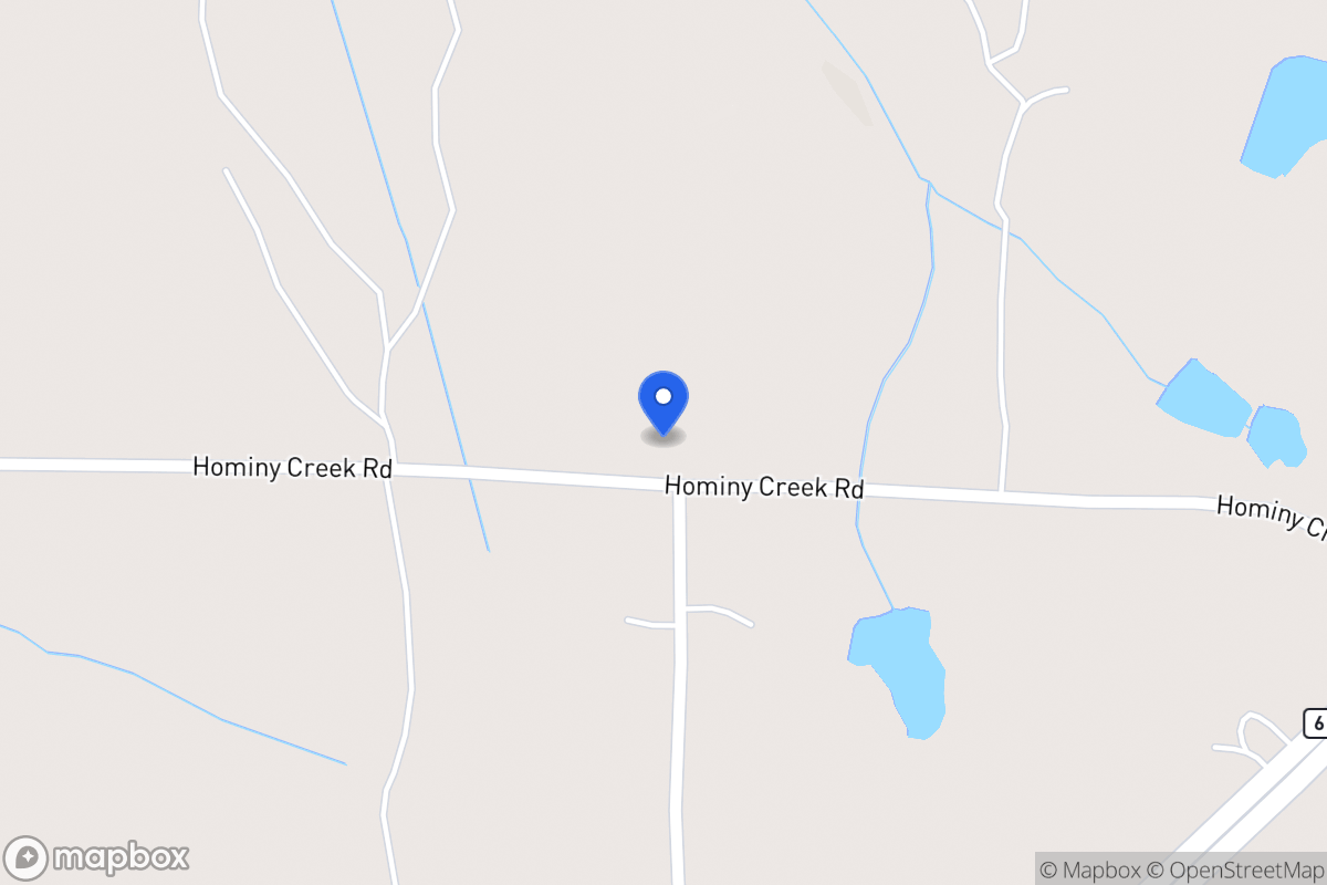 Map of 245 Hominy Creek Rd