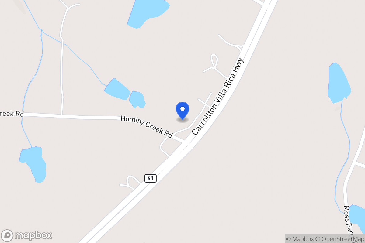 Map of 4500 Carrollton Villa Rica Hwy