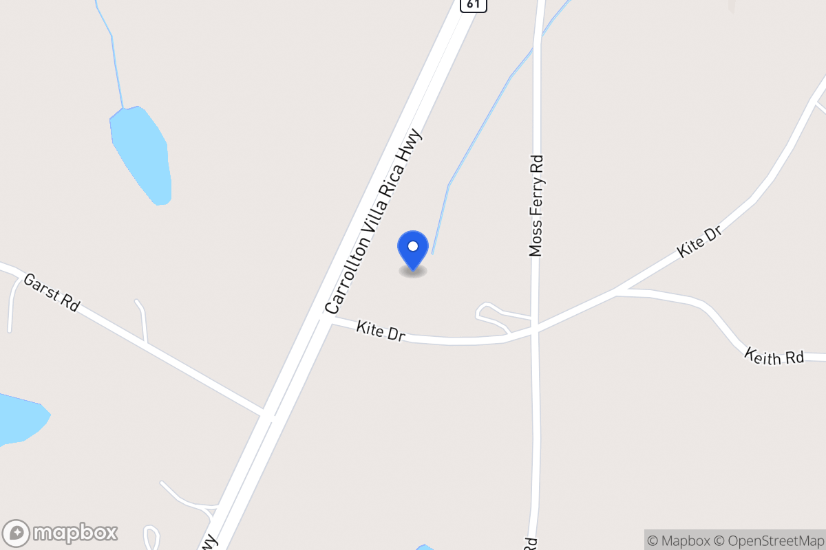 Map of 4725 Carrollton Villa Rica Hwy B